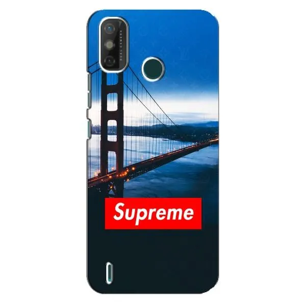 Чехол с принтом «Стиль Supreme» для TECNO Spark GO (2021) Чехол с принтом «Стиль Supreme» для TECNO Spark GO (2021)