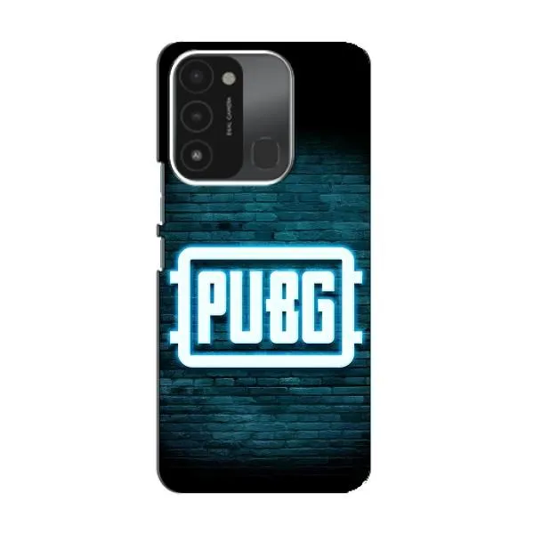 Чехол с принтом «Лого PUBG» для TECNO Spark GO (2022)