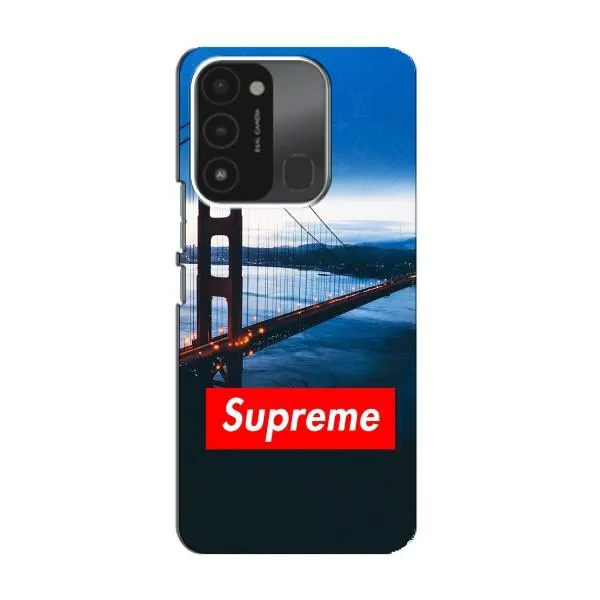 Чехол с принтом «Стиль Supreme» для TECNO Spark GO (2022) Чехол с принтом «Стиль Supreme» для TECNO Spark GO (2022)