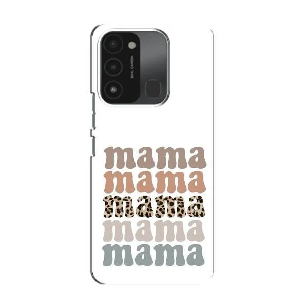 Чехол с принтом «Текстовый коллаж мама» для TECNO Spark GO (2022) Чехол с принтом «Текстовый коллаж мама» для TECNO Spark GO (2022)