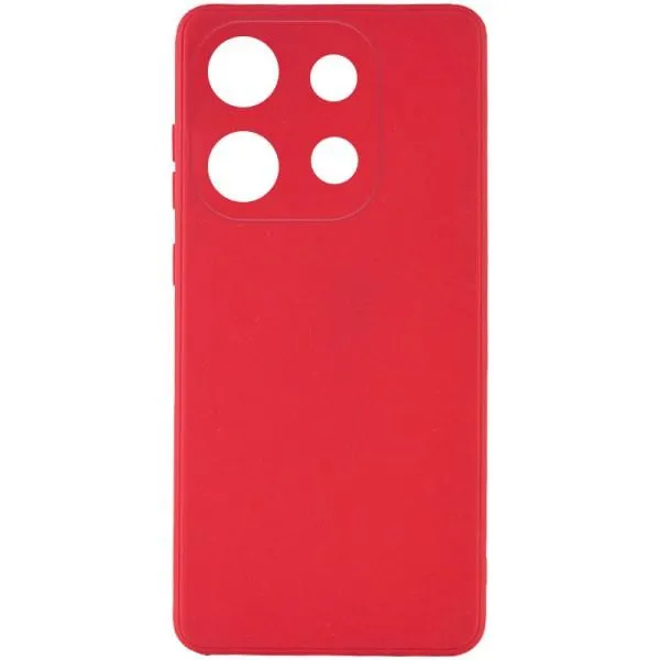 Силиконовый чехол Candy Full Camera для Tecno Spark Go 2023 — Красный