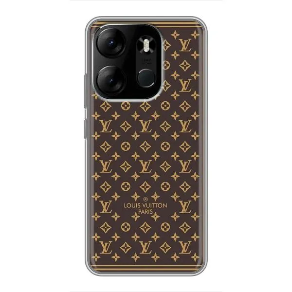 Чехол с принтом «обои LV» для TECNO Spark Go 2023 (BF7)