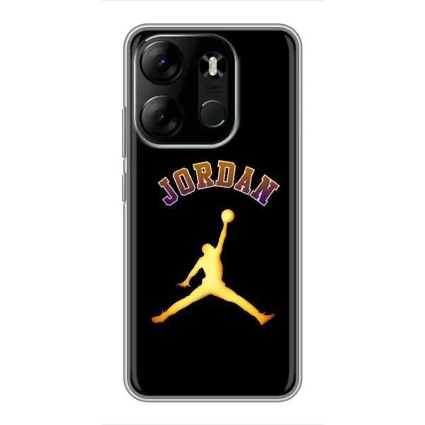 Чехол с принтом «Jordan Gold» для TECNO Spark Go 2023 (BF7) Чехол с принтом «Jordan Gold» для TECNO Spark Go 2023 (BF7)