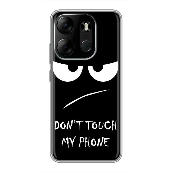 Чехол с принтом «Dont Touch» для TECNO Spark Go 2023 (BF7)