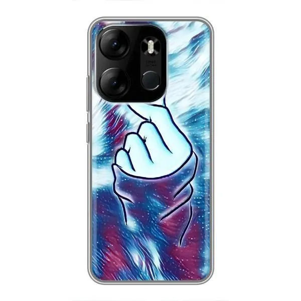 Чохол з принтом «Радужне серце» для TECNO Spark Go 2023 (BF7)
