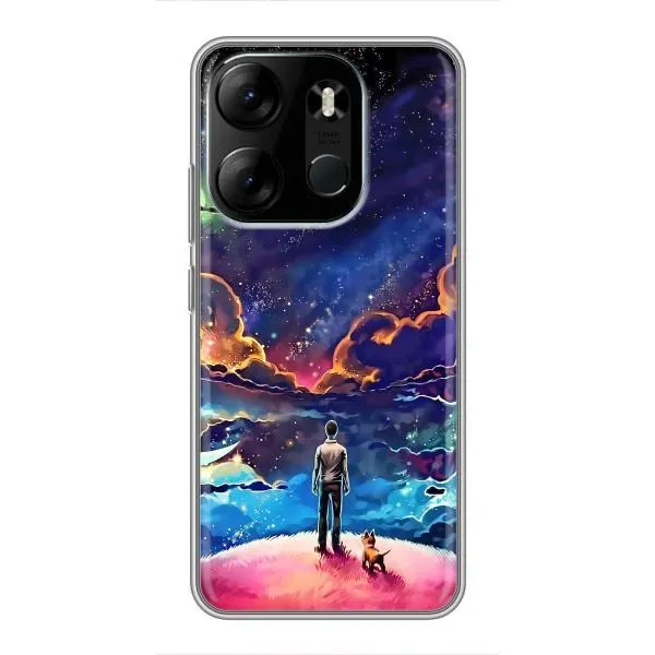 Чехол с принтом «Галактический вид» для TECNO Spark Go 2023 (BF7) Чехол с принтом «Галактический вид» для TECNO Spark Go 2023 (BF7)