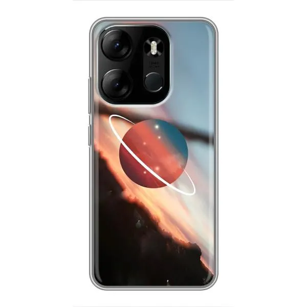 Чехол с принтом «Сатурн» для TECNO Spark Go 2023 (BF7) Чехол с принтом «Сатурн» для TECNO Spark Go 2023 (BF7)