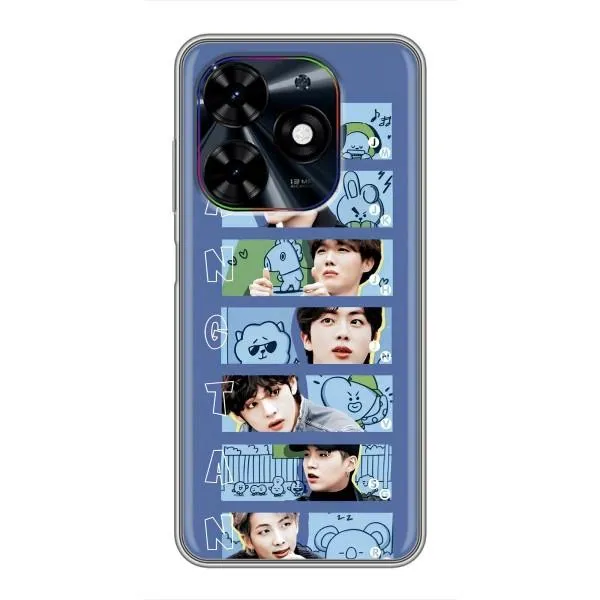 Чехол с принтом «Bangtan» для TECNO Spark Go 2024 (BG6) Чехол с принтом «Bangtan» для TECNO Spark Go 2024 (BG6)