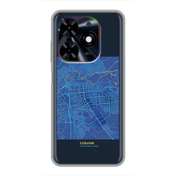 Чехол с принтом «Гуганск» для TECNO Spark Go 2024 (BG6) Чехол с принтом «Гуганск» для TECNO Spark Go 2024 (BG6)