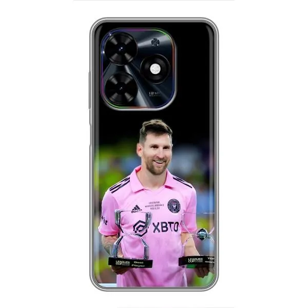 Чохол з принтом «Кубки Мессі» для TECNO Spark Go 2024 (BG6) Чохол з принтом «Кубки Мессі» для TECNO Spark Go 2024 (BG6)