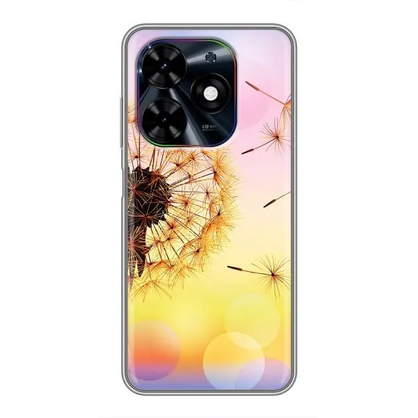 Чехол с принтом «Одуванчик» для TECNO Spark Go 2024 (BG6)