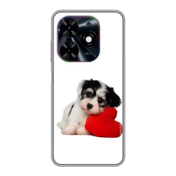 Чехол с принтом «Песик» для TECNO Spark Go 2024 (BG6) Чехол с принтом «Песик» для TECNO Spark Go 2024 (BG6)