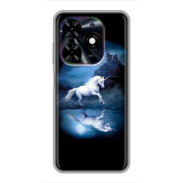 Чехол с принтом «Единорог» для TECNO Spark Go 2024 (BG6)