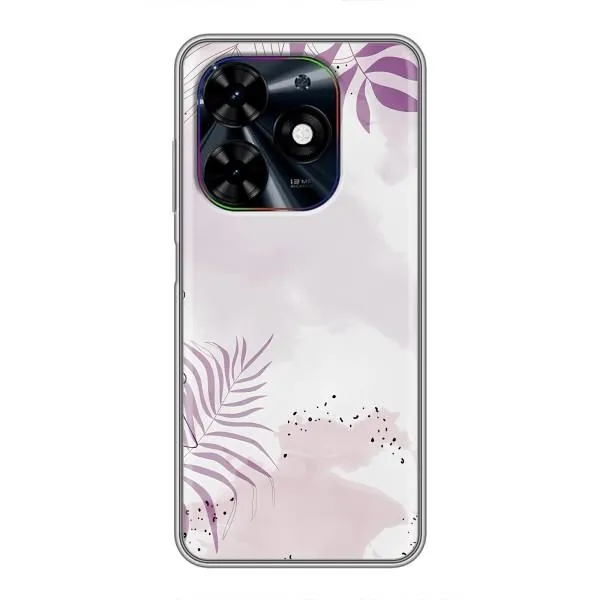 Чехол с принтом «Фиолетовые листья» для TECNO Spark Go 2024 (BG6) Чехол с принтом «Фиолетовые листья» для TECNO Spark Go 2024 (BG6)