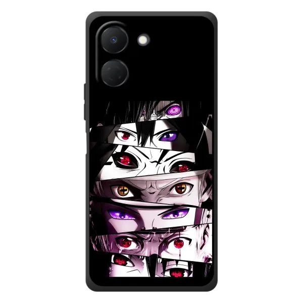 Чехол с принтом «Глаза Anime» для TECNO Spark Go 3