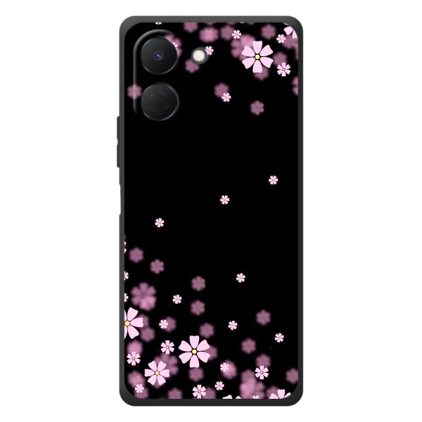 Чехол с принтом «Цветочки маленькие» для TECNO Spark Go 3