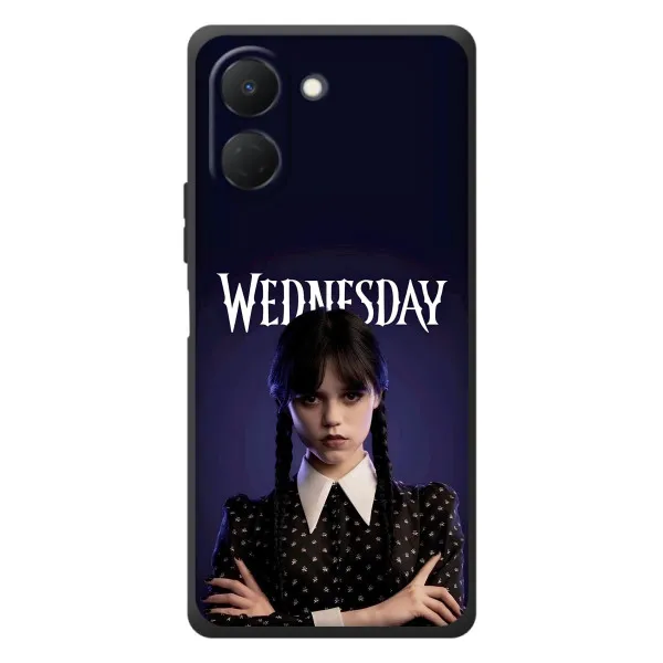 Чехол с принтом «Wednesday» для TECNO Spark Go 3