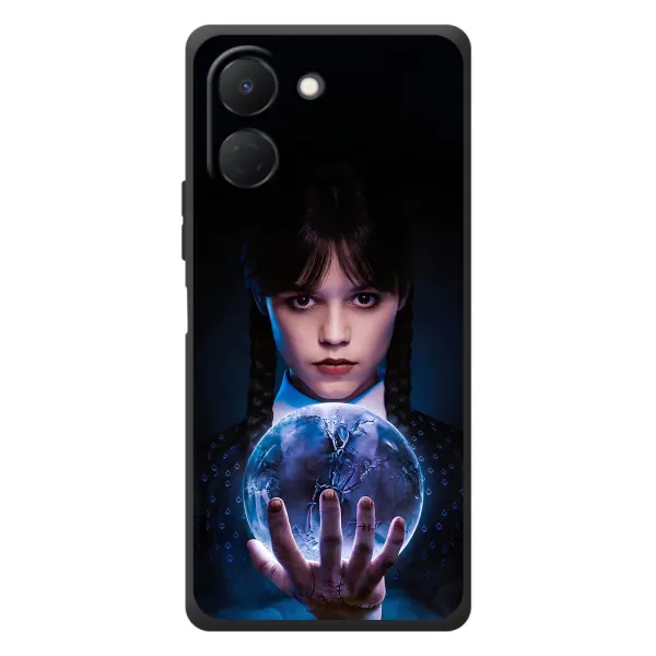 Чехол с принтом «Магическая сфера Уэнздей» для TECNO Spark Go 3 Чехол с принтом «Магическая сфера Уэнздей» для TECNO Spark Go 3