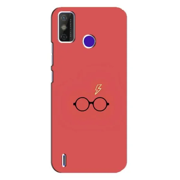 Чехол с принтом «шрам и очки» для TECNO Spark Power 2 (LC8)