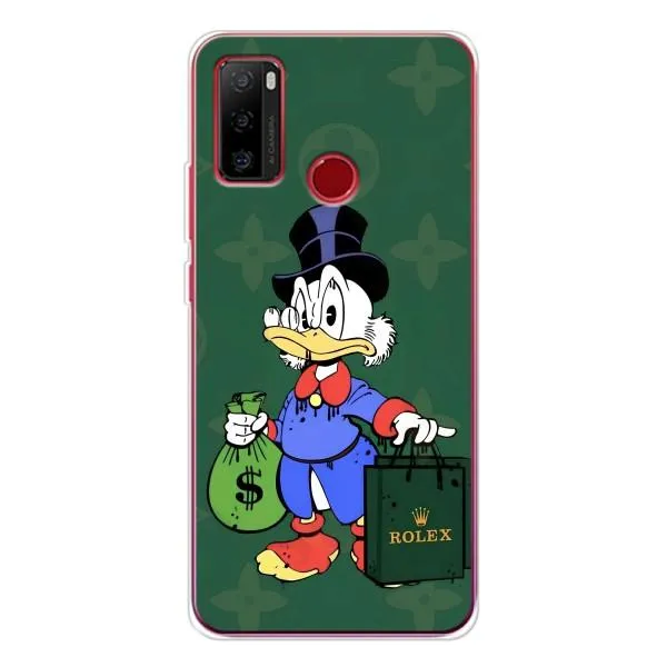 Чохол з принтом «Богата Утка» для Ulefone Note 10