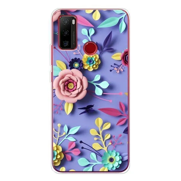 Чехол с принтом «Цветочный дизайн» для Ulefone Note 10