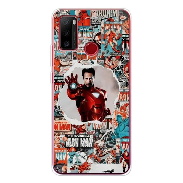 Чехол с принтом «Айронмен» для Ulefone Note 10