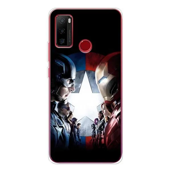 Чехол с принтом «Марвел стайл» для Ulefone Note 10