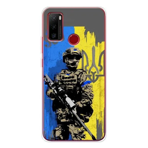 Чехол с принтом «АРТ солдат» для Ulefone Note 10