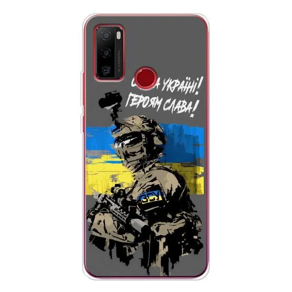 Чехол с принтом «Героям Слава» для Ulefone Note 10