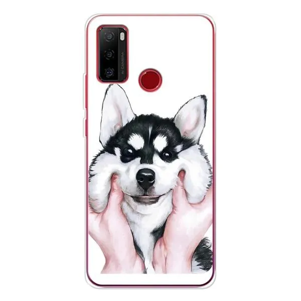 Чехол с принтом «Довольный Хаски» для Ulefone Note 10 Чехол с принтом «Довольный Хаски» для Ulefone Note 10