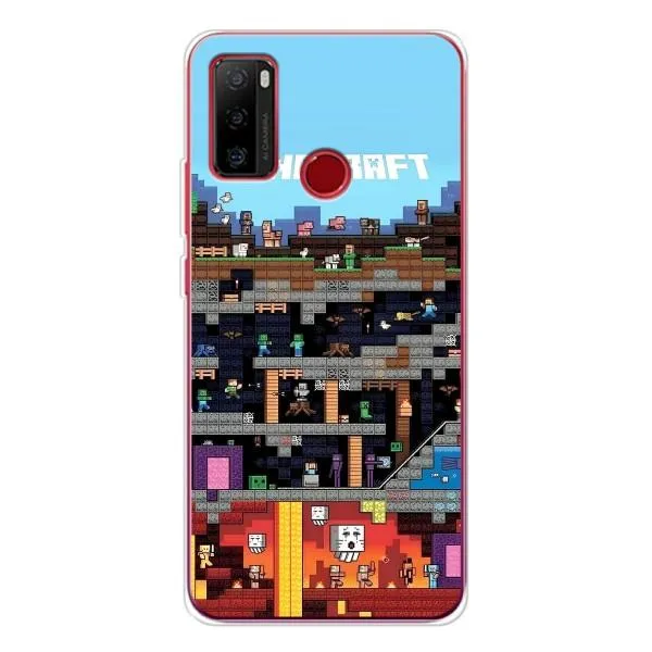 Чехол с принтом «фон Minecraft» для Ulefone Note 10 Чехол с принтом «фон Minecraft» для Ulefone Note 10