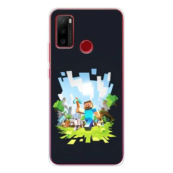 Чехол с принтом «персонажи Minecraft» для Ulefone Note 10 Чехол с принтом «персонажи Minecraft» для Ulefone Note 10