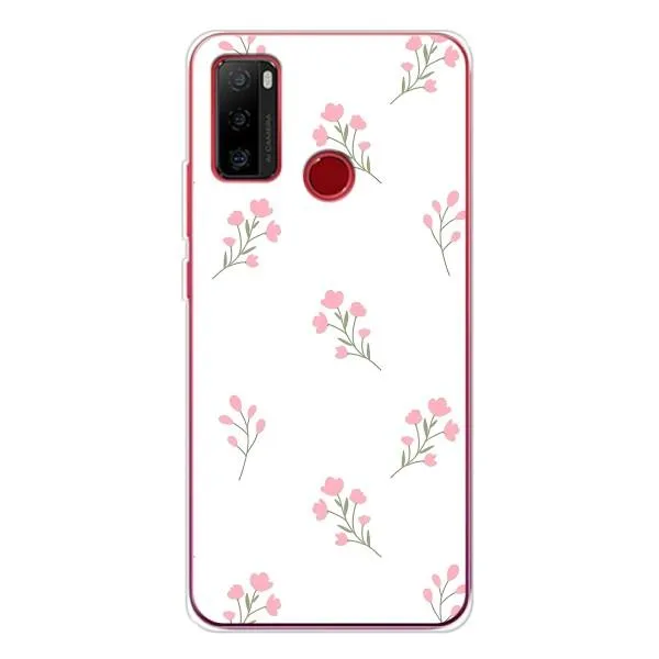 Чехол с принтом «Розовые цветы» для Ulefone Note 10