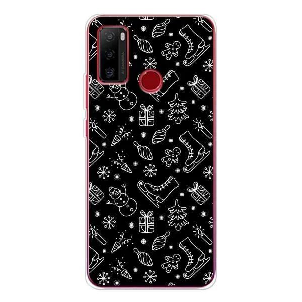 Чехол с принтом «Новогодний фон» для Ulefone Note 10 Чехол с принтом «Новогодний фон» для Ulefone Note 10