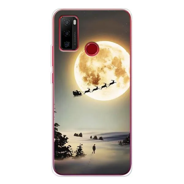Чехол с принтом «Санта на луне» для Ulefone Note 10 Чехол с принтом «Санта на луне» для Ulefone Note 10