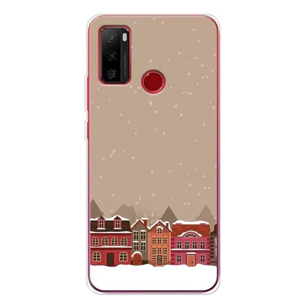 Чехол с принтом «Зимний город» для Ulefone Note 10 Чехол с принтом «Зимний город» для Ulefone Note 10