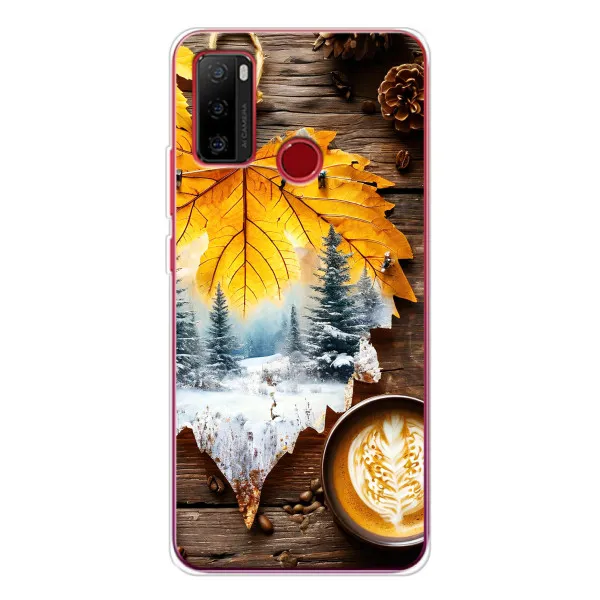 Чехол с принтом «Осенне-зимний кофе» для Ulefone Note 10 Чехол с принтом «Осенне-зимний кофе» для Ulefone Note 10