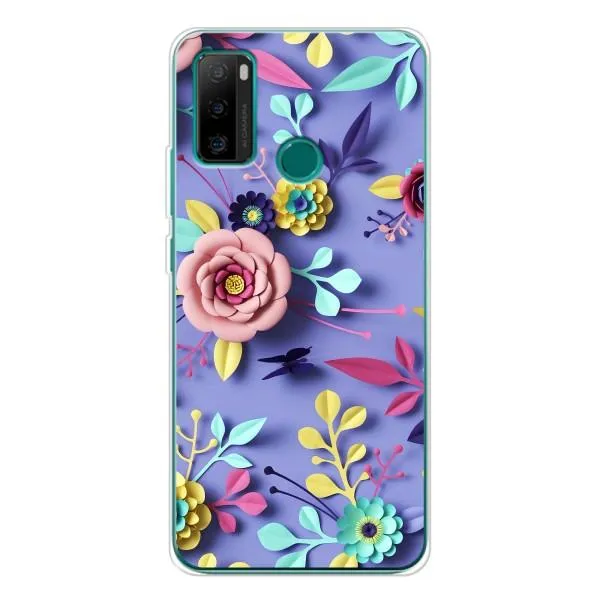Чехол с принтом «Цветочный дизайн» для Ulefone Note 10P