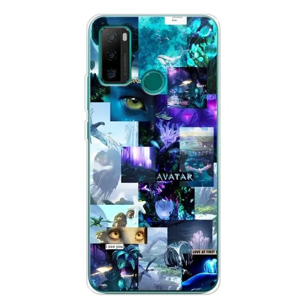 Чехол с принтом «коллаж Аватар» для Ulefone Note 10P