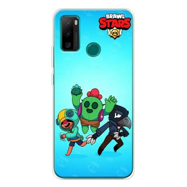 Чехол с принтом «Трио героев» для Ulefone Note 10P