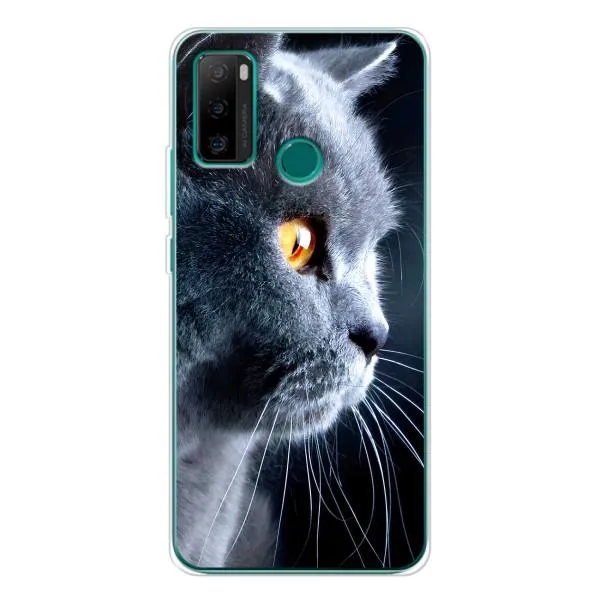 Чехол с принтом «Серый Кот» для Ulefone Note 10P Чехол с принтом «Серый Кот» для Ulefone Note 10P