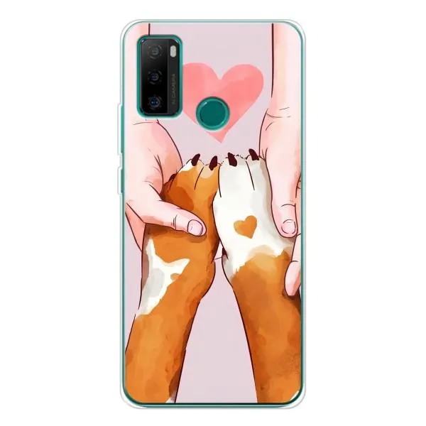 Чехол с принтом «Любовь к собакам» для Ulefone Note 10P