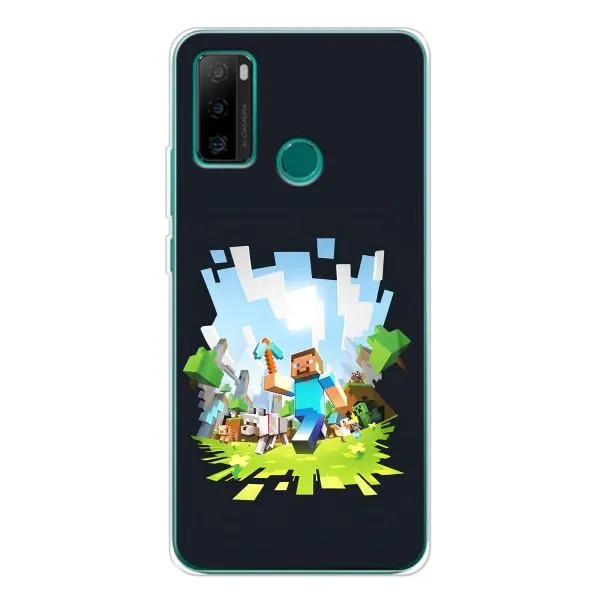 Чехол с принтом «персонажи Minecraft» для Ulefone Note 10P Чехол с принтом «персонажи Minecraft» для Ulefone Note 10P