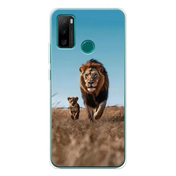 Чехол с принтом «Мусафа и Симба» для Ulefone Note 10P