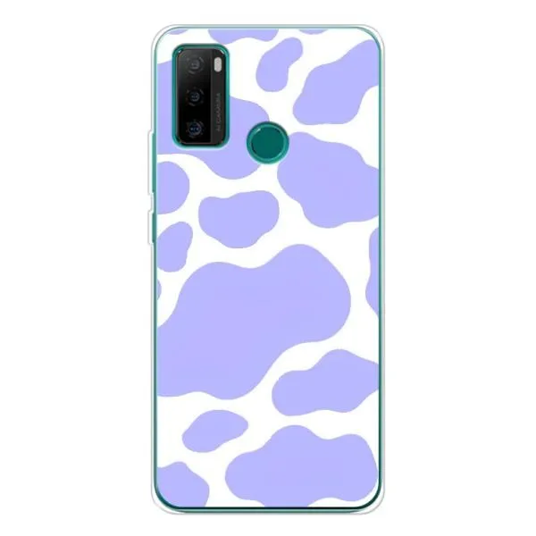 Чехол с принтом «Фиолетова Буренка» для Ulefone Note 10P