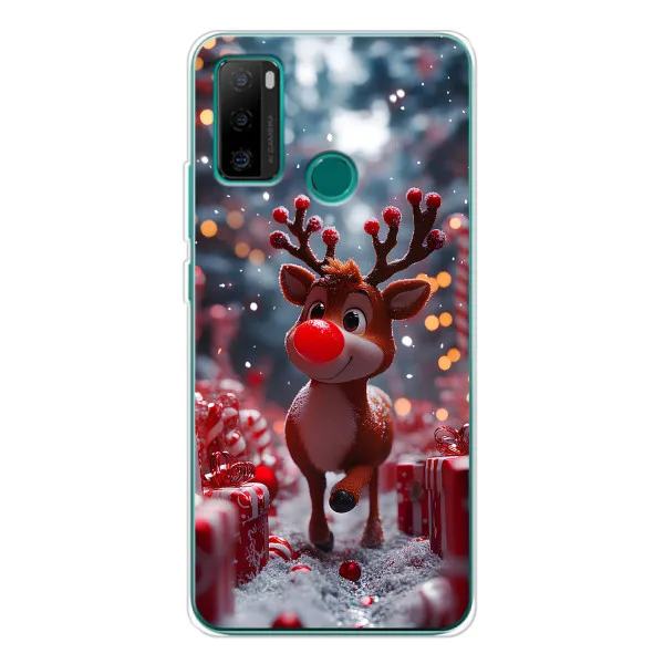 Чехол с принтом «Олень среди подарков» для Ulefone Note 10P Чехол с принтом «Олень среди подарков» для Ulefone Note 10P