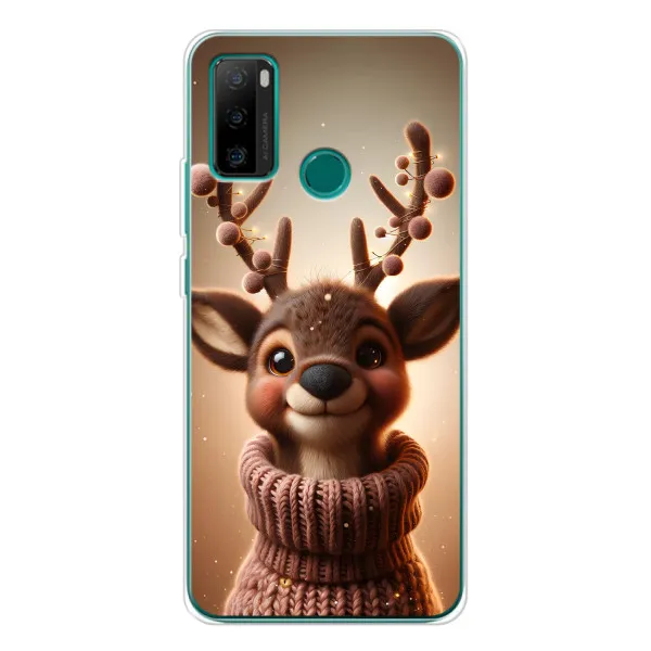 Чехол с принтом «Олень в свитере» для Ulefone Note 10P Чехол с принтом «Олень в свитере» для Ulefone Note 10P