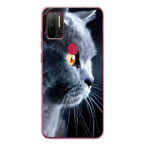 Чехол с принтом «Серый Кот» для Ulefone Note 11P