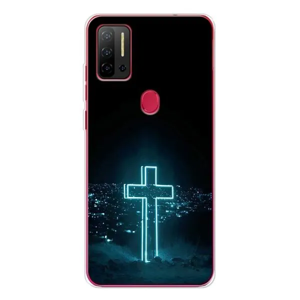 Чехол с принтом «Крест и город» для Ulefone Note 11P Чехол с принтом «Крест и город» для Ulefone Note 11P
