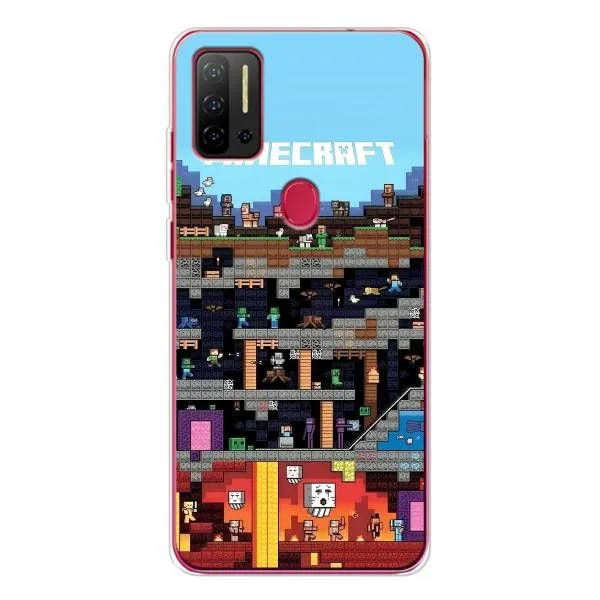 Чехол с принтом «фон Minecraft» для Ulefone Note 11P Чехол с принтом «фон Minecraft» для Ulefone Note 11P